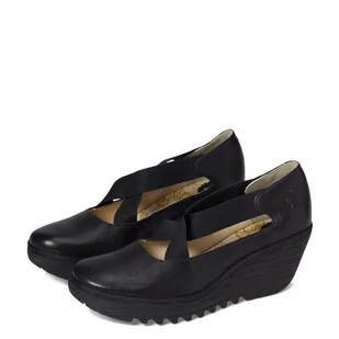 Czółenka Fly London YOLY 402 Mousse Black P501402000 - Czółenka - miniaturka - grafika 2