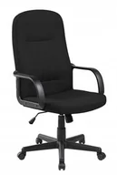 Fotele i krzesła biurowe - Office products Fotel biurowy Malta, czarny - miniaturka - grafika 1