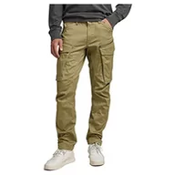Spodenki męskie - G-STAR RAW Męskie spodnie Rovic Zip 3D Straight Tapered Pants, Zielony (Fresh Army Green C072-9822), 29W / 30L - miniaturka - grafika 1