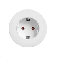 Gniazdka elektryczne - Bachmann Gniazdo PIX 230V Schuko- biały - miniaturka - grafika 1