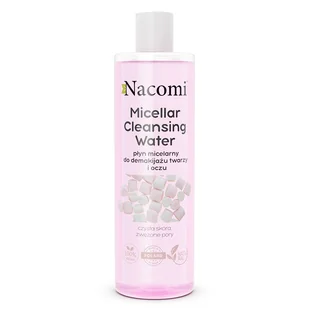 Nacomi Micellar Cleansing Water płyn micelarny do demakijażu twarzy i oczu zwężający pory 400 ml - Płyny micelarne - miniaturka - grafika 1