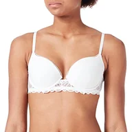 Biustonosze - Women'secret Biustonosz Padded, Żółty, Biały, 90D - miniaturka - grafika 1