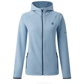 Bluzy sportowe damskie - Bluza damska Dare 2b Density Core Stretch Rozmiar: XS / Kolor: jasnoniebieski - miniaturka - grafika 1
