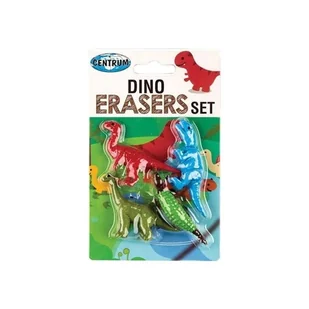 Gumki do mazania dekoracyjne CENTRUM DINOSAUR /80764/ - Gumki biurowe - miniaturka - grafika 1