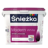 Farby wewnętrzne - Farba emulsyjna Modern White 3 l Śnieżka - miniaturka - grafika 1