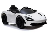 Pojazdy elektryczne dla dzieci - Auto na Akumulator McLaren 720S Biały - miniaturka - grafika 1