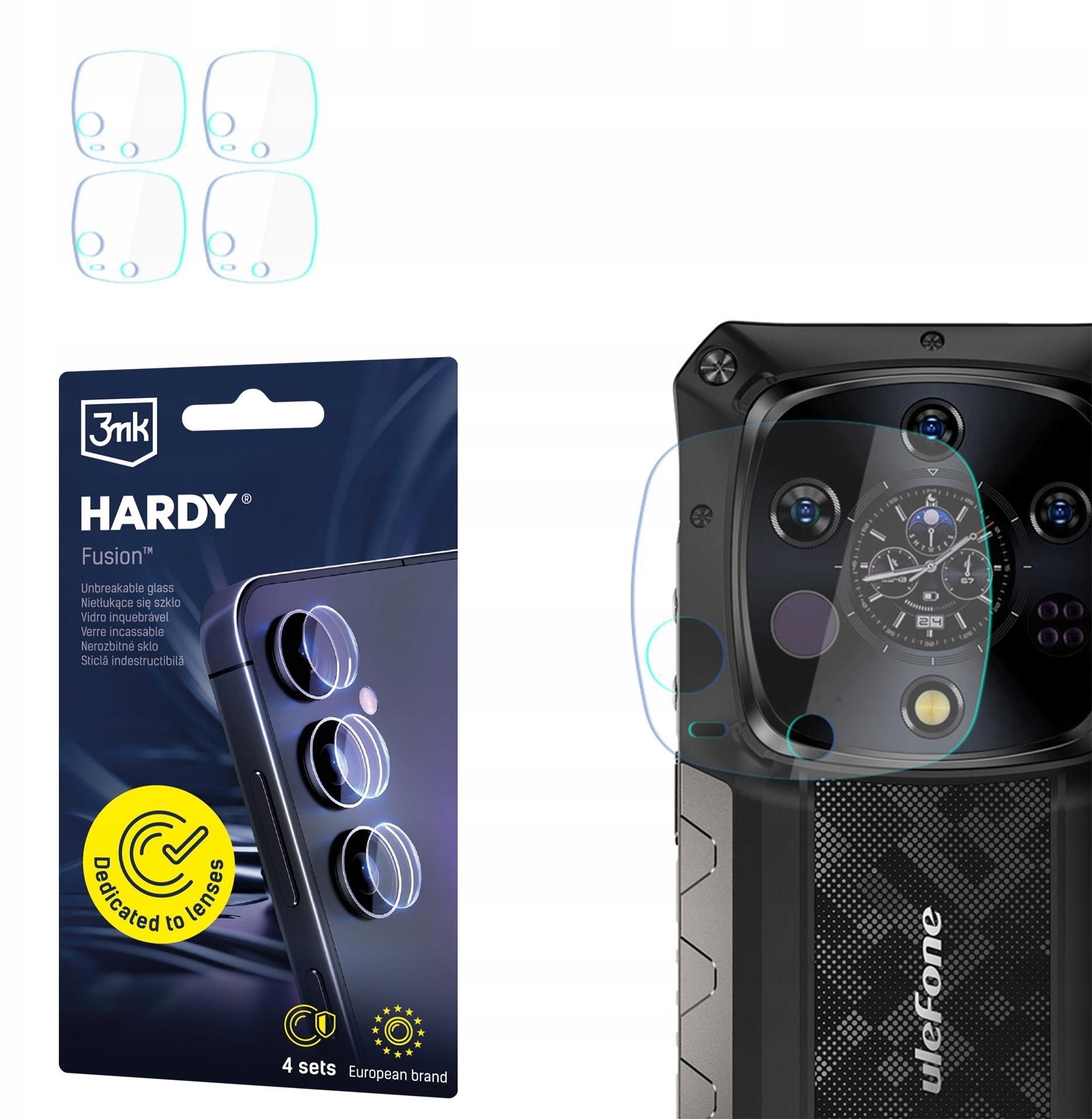 3MK Ulefone Armor 28 Ultra - 3mk Hardy Fusion Lens Protection