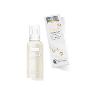 Nikel Silky Pianka czyszcząca na bazie wody różanej 150 ml - Pianki do mycia twarzy - miniaturka - grafika 1
