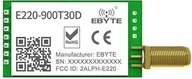 Pozostałe akcesoria sieciowe - Dymo Moduł komunikacyjny E220-900T30D LoRa 868MHz - miniaturka - grafika 1