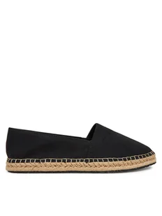 Calvin Klein Espadryle Espadrille - He HW0HW02384 Czarny - Espadryle damskie - miniaturka - grafika 1