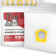 Worki do odkurzaczy - 20x Worek do Odkurzacza Rowenta RO420 Syntetyczny Mikrowłókna Duży Worki G9 - miniaturka - grafika 1