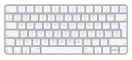 Klawiatury - Apple Magic klawiatura Uniwersalne USB + Bluetooth Hiszpański Aluminium, Biały MK293Y/A - miniaturka - grafika 1