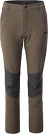 Odzież trekkingowa damska - Hi-Tec Spodnie trekkingowe damskie Hi-tec Lady Erken beżowe-szare rozmiar L - miniaturka - grafika 1