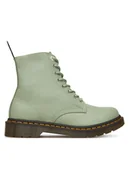 Glany damskie - Dr. Martens Glany 1460 Pascal Virginia Zielony - miniaturka - grafika 1