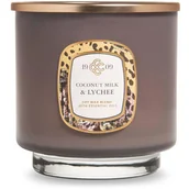 Świece - Sojowa świeca zapachowa w szkle 3 knoty Colonial Candle 567 g - Mleko kokosowe Liczi Coconut Milk & Lychee - miniaturka - grafika 1