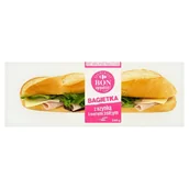 Szybkie dania obiadowe - Carrefour Bon Appétit! Bagietka z szynką i serem żółtym 240 g - miniaturka - grafika 1