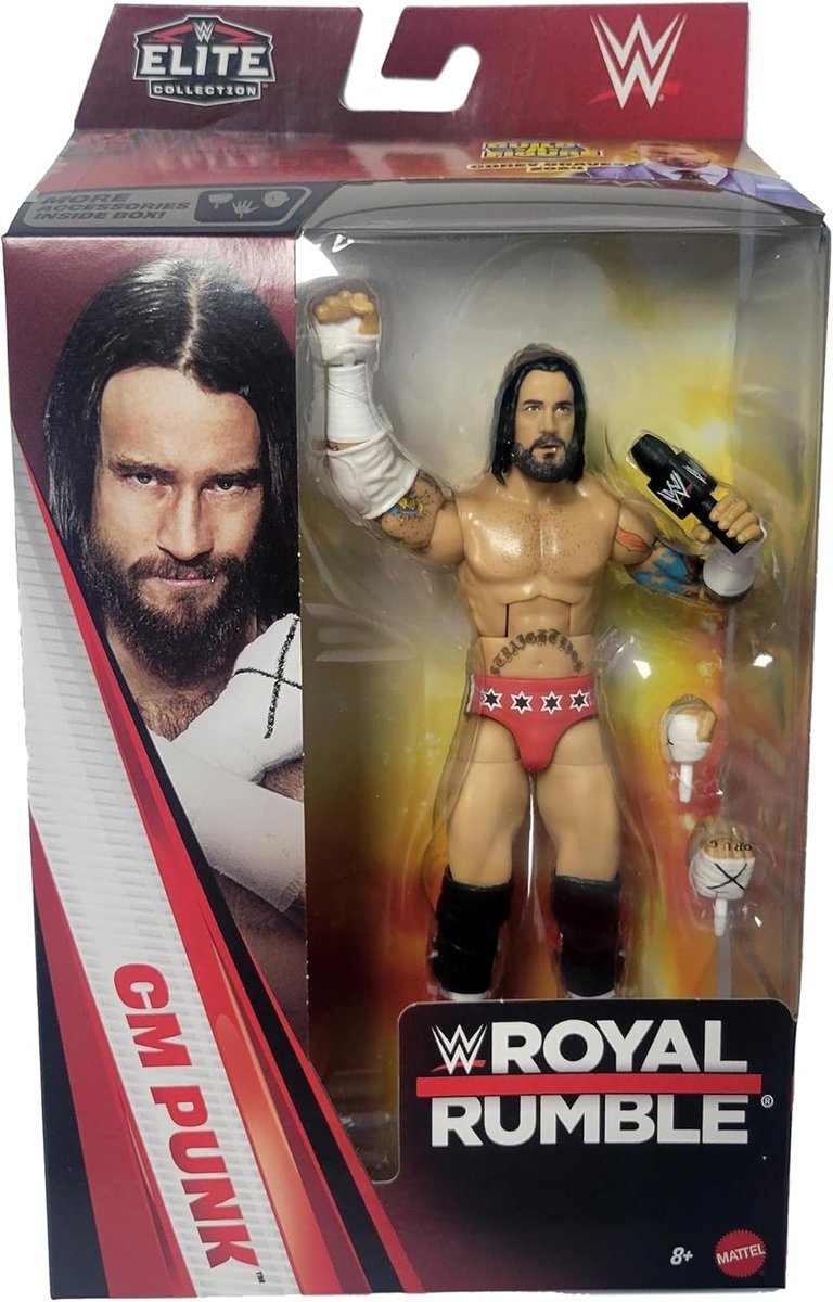 WWE Elite - Figurka CM Punk JHX72
