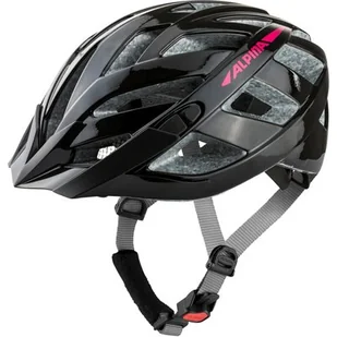 Alpina Unisex - Dorośli, PANOMA 2.0 Kask rowerowy, black-pink gloss, 52-57 cm - Kaski rowerowe - miniaturka - grafika 1