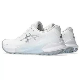 Sneakersy damskie - ASICS Gel-Challenger 14 Clay damskie sneakersy, White Pure Silver, 38 EU - grafika 1