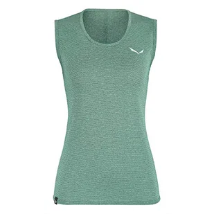 Salewa damski Pedroc Hybrid 2 Dry W Tank Tank Tops, Green Mel, 38/32 - Koszulki i topy damskie - miniaturka - grafika 1