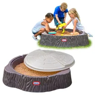Place zabaw - Little Tikes Woodland Sand Pit Piaskownica Pień Drzewo - miniaturka - grafika 1