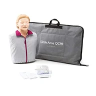 Meble i wyposażenie gabinetów medycznych - Little Anne QCPR Laerdal Manikin treningowy, kolor jasnej skóry - miniaturka - grafika 1