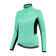 Kurtki damskie - Damska Kurtka Rowerowa  Rogelli Barrier Winterjacket  | Mint - Rozmiar S - miniaturka - grafika 1
