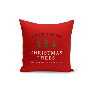 Czerwona świąteczna poszewka na poduszkę Kate Louise Christmas Noel, 43 x 43 cm - Pozostałe akcesoria świąteczne - miniaturka - grafika 1