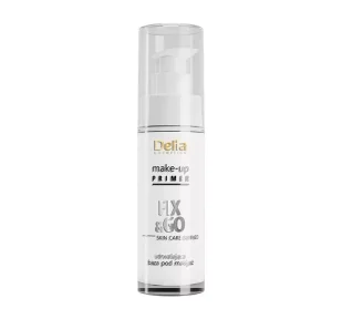 DELIA COSMETICS COSMETICS Baza FIX & GO Pod Makijaż UTRWALAJĄCA 30ML - Bazy pod makijaż - miniaturka - grafika 1