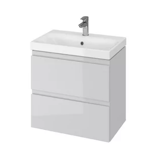 Cersanit MODUO SZAFKA POD UMYWALKĘ SLIM 60 CM SZARY ZMONTOWANA S929-003 - Szafki łazienkowe - miniaturka - grafika 2