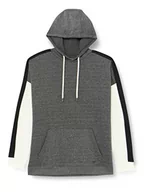 Bluzy męskie - Blend Męska bluza z kapturem, 200278_Charcoal Mix, 5XL duże rozmiary - miniaturka - grafika 1