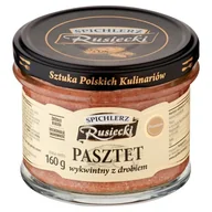 Szybkie dania obiadowe - Spichlerz Rusiecki pasztet wykwintny z drobiem 160g - miniaturka - grafika 1
