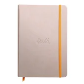Notesy i bloczki - Notatnik Rhodia A5, twarda oprawa, linie, beżowy - miniaturka - grafika 1