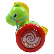 Maty edukacyjne - KONIK WAŃKA WSTAŃKA ZABAWKA SENSORYCZNA EDUKACYJNA RACZKOWANIE NIEMOWLAK - miniaturka - grafika 1