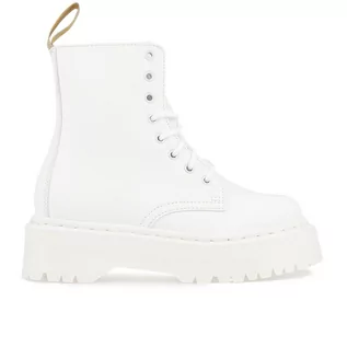 Glany damskie - Buty Dr Martens Vegan Jadon II Boot Kemble Mono Platforms 27335113 - białe - grafika 1