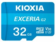 Karty pamięci - Karta microSD KIOXIA 32GB UHS I U3 V30 adapter - miniaturka - grafika 1