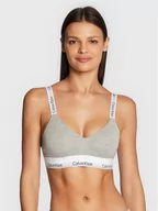 Biustonosze - Calvin Klein Underwear Biustonosz bezfiszbinowy 000QF7059E Szary - miniaturka - grafika 1