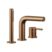 Baterie wannowe i prysznicowe - Bateria wannowa Excellent Pi 3-otworowa miedź szczotkowana AREX.1234CB - miniaturka - grafika 1