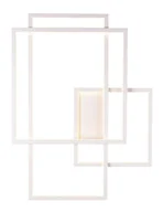 Lampy ścienne - Maxlight Kinkiet Geometric New W0234 nowoczesna oprawa ścienna w kolorze białym W0234 - miniaturka - grafika 1