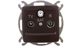 Ospel elektro Gniazdo RTV-SAT końcowe - Karo GPA-SS/M/40 - Gniazdka elektryczne - miniaturka - grafika 1