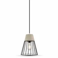 Lampy sufitowe - V-TAC Concrete Series Wisząca V-TAC 3848 - miniaturka - grafika 1