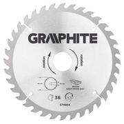 Piły spalinowe - Graphite Tarcza do pilarki, widiowa, 185 x 30 mm, 36 zębów TOP-57H664 - miniaturka - grafika 1