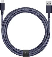 Kable USB - Native Union Belt Cable XL USB-A – Lightning 3m indigo - miniaturka - grafika 1