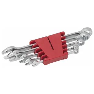 KS Tools 517.0045 zestaw kluczy płasko-oczkowych, abgew, 5-częściowy, 8  10  13  17  19 MM 517.0045 - Klucze i nasadki - miniaturka - grafika 2