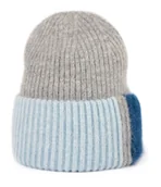 Czapki damskie - Czapka Damska Młodzieżowa Beanie Podwijana Zimowa Casualowa Ciepła Kolorowa - miniaturka - grafika 1