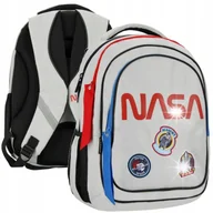 Plecaki szkolne i tornistry - PLECAK SZKOLNY TORNISTER MŁODZIEŻOWY SZARY DLA CHŁOPCA TUBA NASA - miniaturka - grafika 1