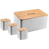 Chlebaki - Klausberg Chlebak z zestawem pojemników kb-7483 KB-7483 Kinghoff - miniaturka - grafika 1