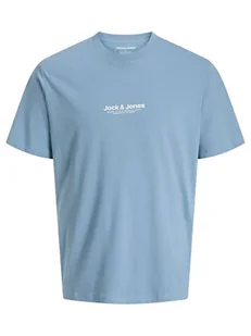 Jack & Jones Koszulka w kolorze błękitnym - Koszulki męskie - miniaturka - grafika 1