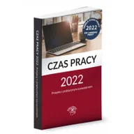 Prawo - Wiedza i Praktyka Czas pracy 2022 - miniaturka - grafika 1