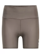 Spodnie sportowe damskie - Hummel Szorty funkcyjne "Tola" w kolorze brązowym - miniaturka - grafika 1